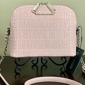 NWT!!Authentic Steve Madden BMAGGIE LOGO CROSSBODY